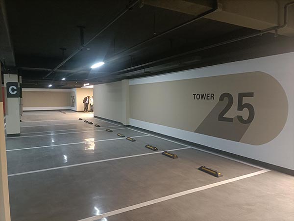 道路劃線，車位劃線，停車位劃線