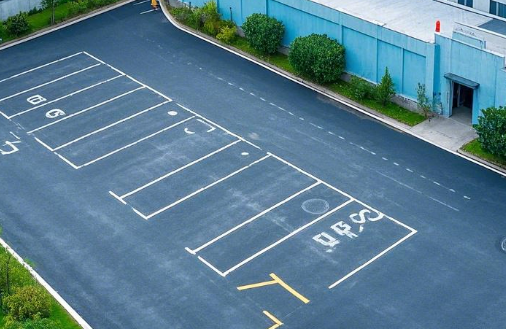 道路劃線，車位劃線，停車位劃線